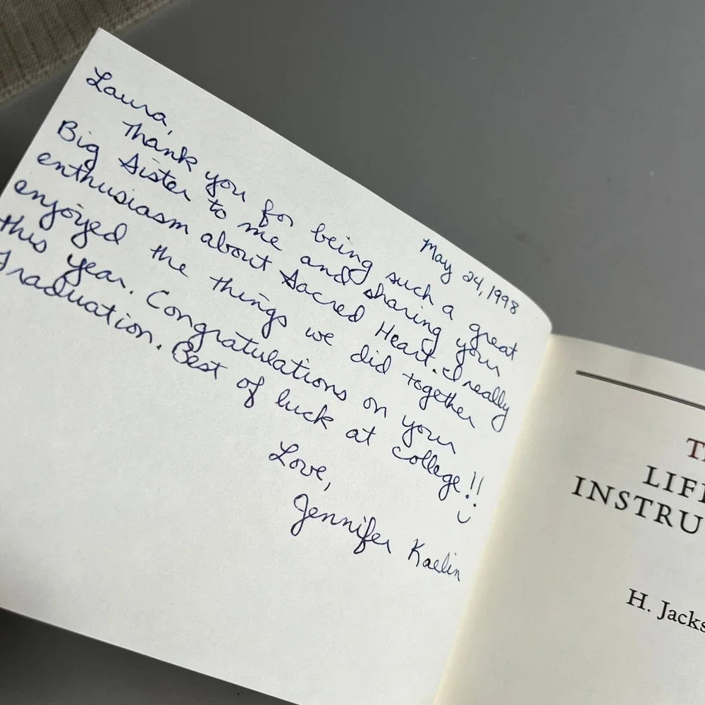 The Complete Lifes Little Instruction Book H Jackson Brown Jr Hardcover Burgundy